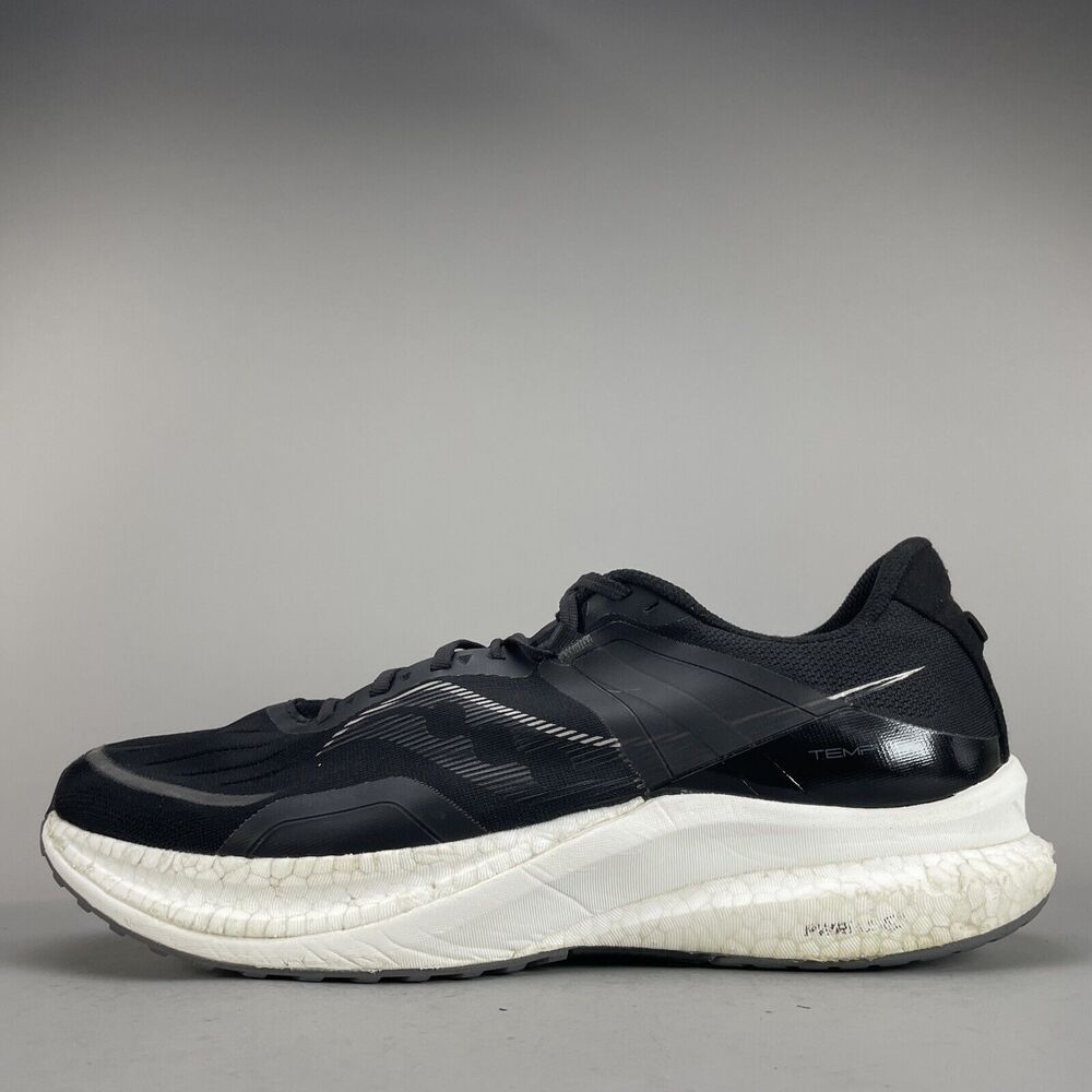 Saucony Tempus Men’s Size 14 Running Shoes Athletic Sneakers Black White Lace Up - Picture 5 of 10